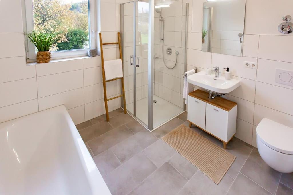 Grosse Cozy 4-Zi-Whg Mit Balkon Naehe Europa Park Und Rulantica Apartment Lahr  Exterior photo